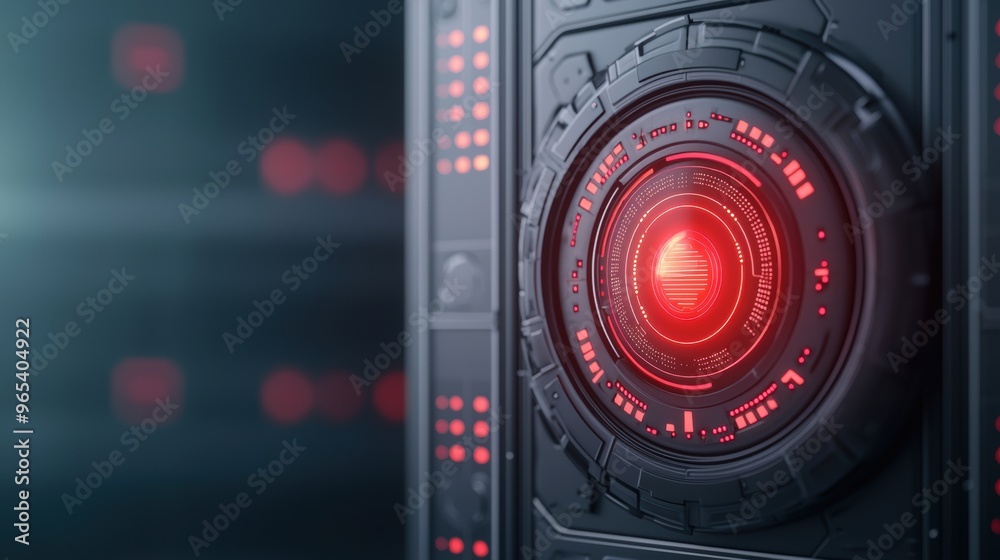 Fototapeta premium Futuristic Predictive Modeling Concept with Glowing Holographic Oil Dashboard in Advanced AI