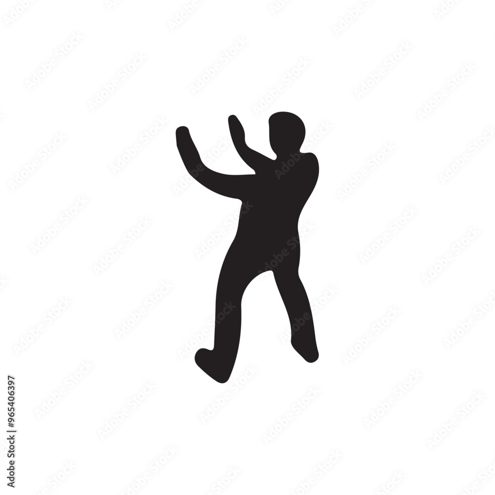 silhouette of a man jumping silhouette of a man jumping