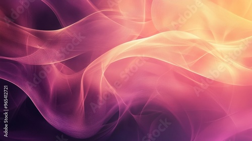 Luxurious abstract background with soft curves and deep colors, perfect for overlaying text or a message.