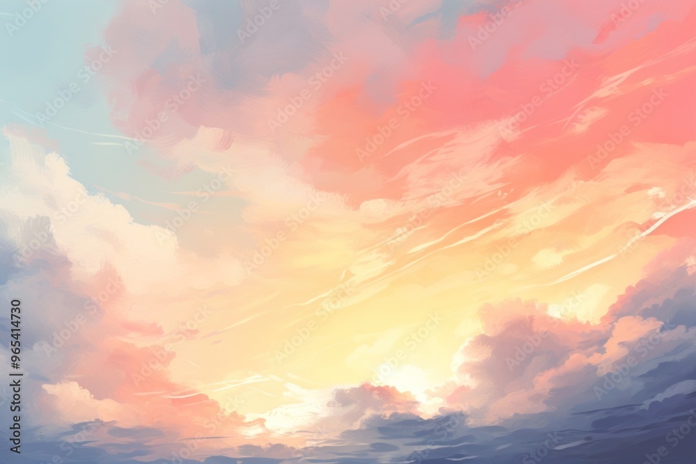 Cloudy sunset sky backgrounds outdoors horizon. Cloudy sunset sky backgrounds outdoors horizon.