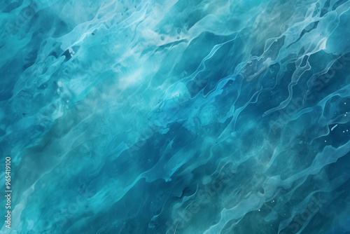 Processed collage of blue calm water surface texture. Background for banner, backdrop or texture