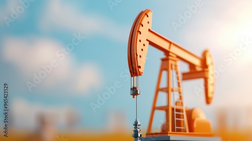 Dynamic Energy Volatility Concept with Global Oil Prices in Quality for Text Overlay, Selective Focus on Foreground