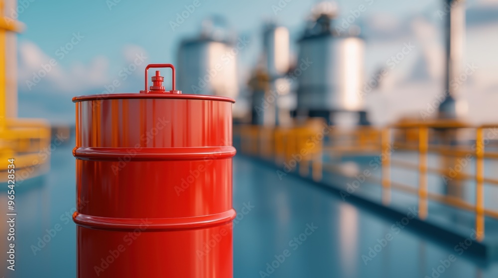 Energy Sector Crisis: Dynamic Oil Price Fluctuations in with Copy Space and Selective Focus on Foreground Scene