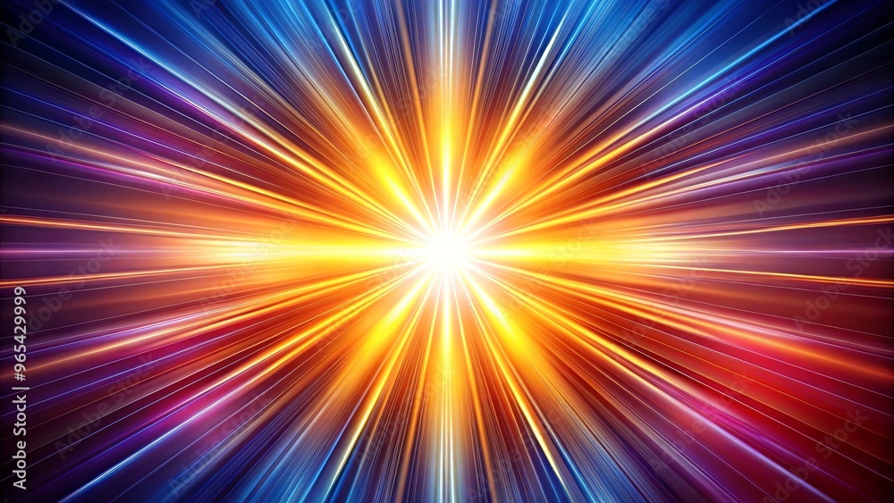 Abstract starburst symbolizing energy, merit, and peace Abstract starburst symbolizing energy, merit, and peace