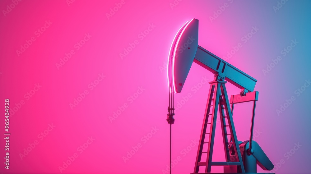 Virtual Reality Oil Price Analysis in Turbulent Energy Sector - Futuristic Concept with Copy Space Virtual Reality Oil Price Analysis in Turbulent Energy Sector - Futuristic Concept with Copy Space