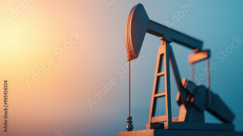 Financial Analysis of Rising Oil Prices in Energy Market - with Copy Space and Selective Focus