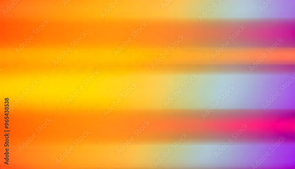 Obraz premium Vibrant image with a gradient blur transitioning from bright yellow to deep orange