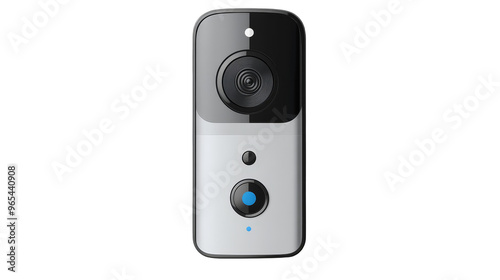 Smart Doorbell with Camera and Button
