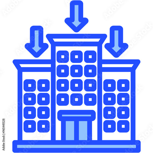 Business Downsizing Icon