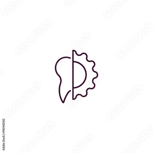 apicoectomy outline icon. Linear vector from dentist concept. Thin line apicoectomy icon isolated on white background