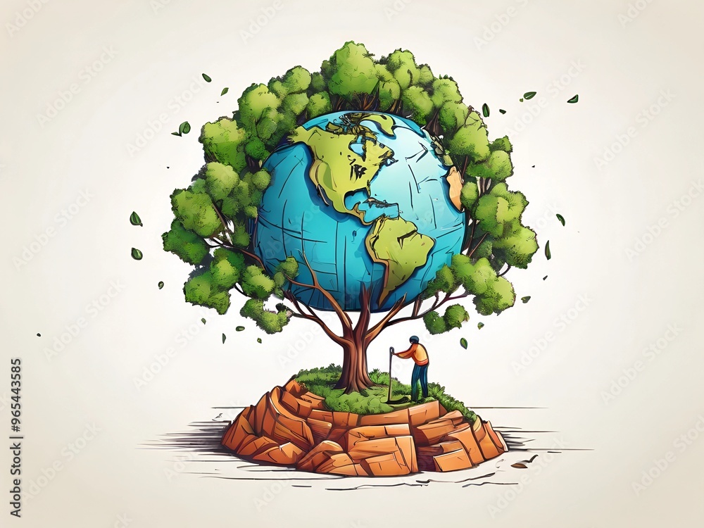 protecting the earth, the planet in the hands of humanity, AI generated
protecting the earth, the planet in the hands of humanity, AI generated