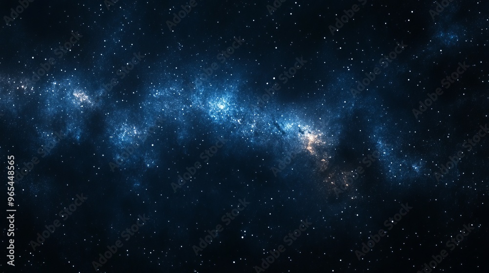 Stunning view of a galaxy filled with stars in the night sky Stunning view of a galaxy filled with stars in the night sky