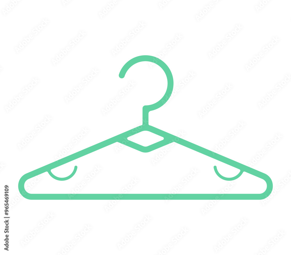 Clothes Hanger Illustration Clothes Hanger Illustration