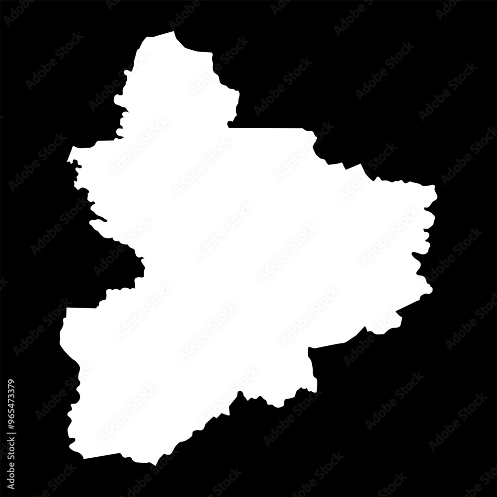Vallee du Bandama district map, administrative division of Ivory Coast. Vector illustration. Vallee du Bandama district map, administrative division of Ivory Coast. Vector illustration.