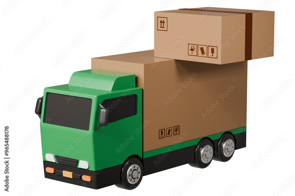 3D Green Truck delivery express car icon on isolated purple background. Online shopping, E-commerce and Send a parcel delivery service concept. Minimal Cartoon Van truck logistic icon. 3d render. 3D Green Truck delivery express car icon on isolated purple background. Online shopping, E-commerce and Send a parcel delivery service concept. Minimal Cartoon Van truck logistic icon. 3d render.