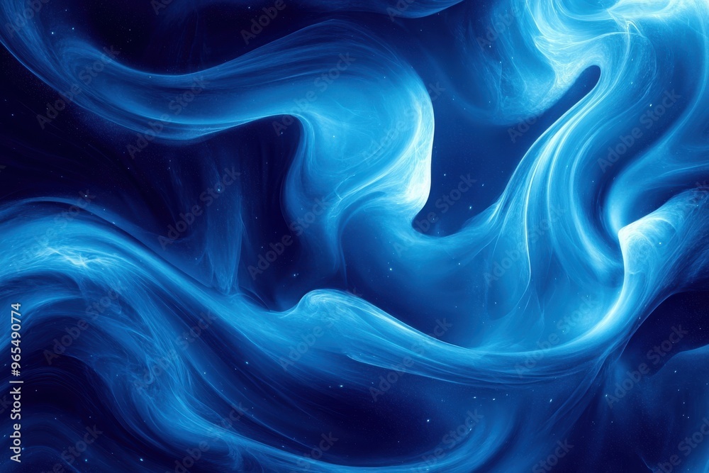 Cyber monday deals. Personalized design visuals. Elegant fluid blue artistic background Cyber monday deals. Personalized design visuals. Elegant fluid blue artistic background