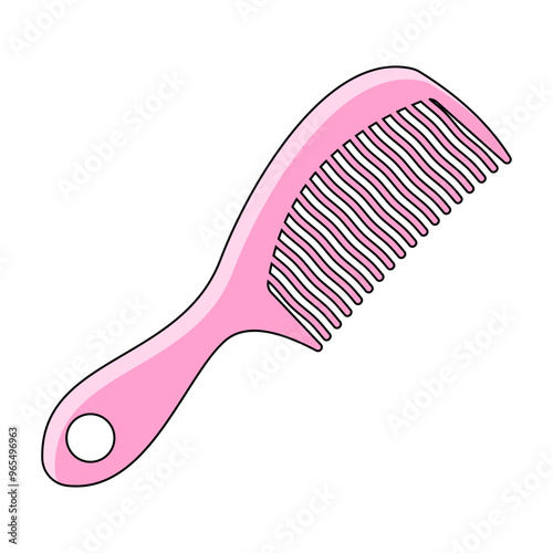 Hair Comb Illustration