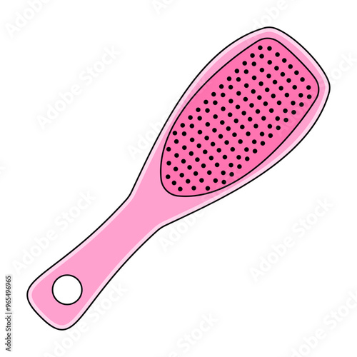 Hair Brush Illustration