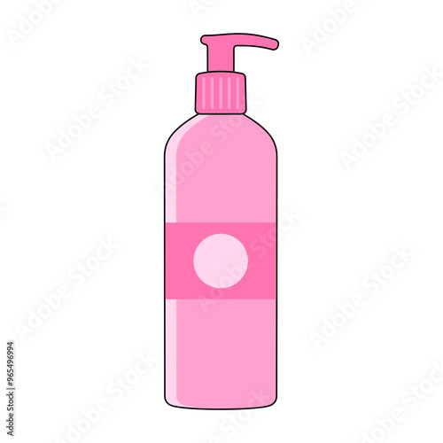 Body Lotion Illustration