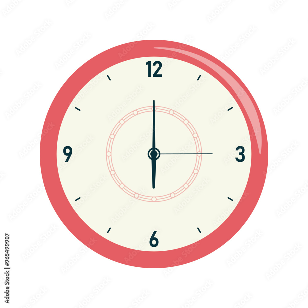 Analog Clock Illustation Analog Clock Illustation