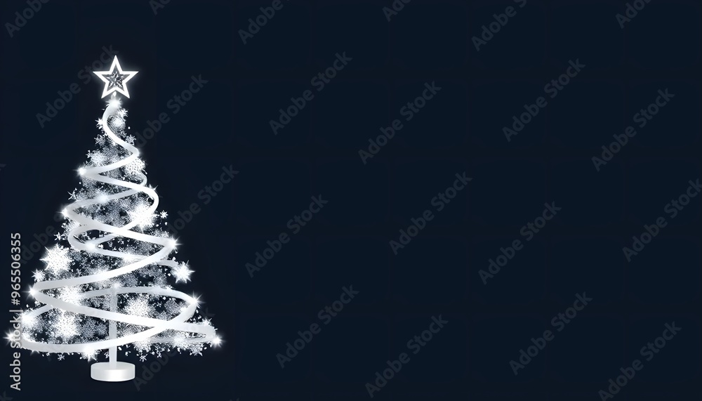 Minimalist White Christmas Tree Minimalist White Christmas Tree
