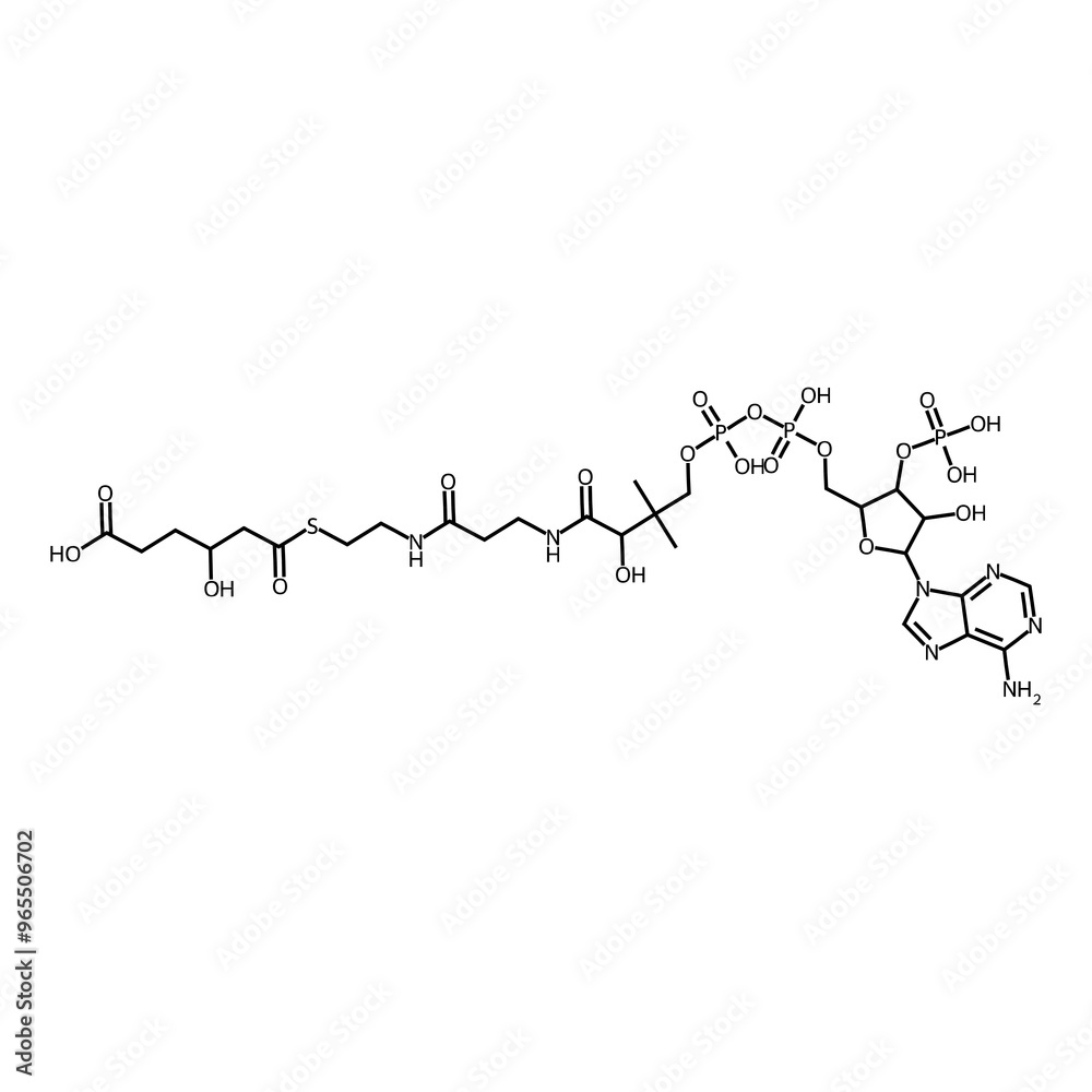 6-[2-[3-[[4-[[(5-adenin-9-yl-4-hydroxy-3-phosphonooxy-tetrahydrofuran-2-yl)methoxy-hydroxy-phosphoryl]oxy-hydroxy-phosphoryl]oxy-2-hydroxy-3,3-dimethyl-butanoyl]amino]propanoylamino]ethylthio]-4-hydro