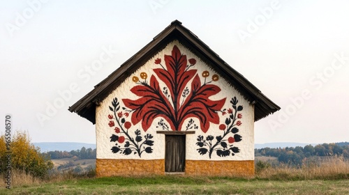 Charming Folk Art Murals in Rural Hungarian Villages