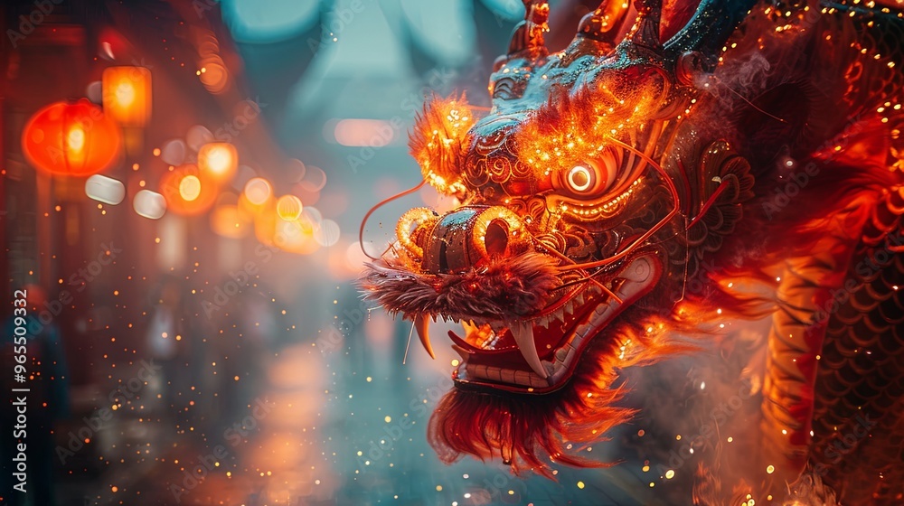dragon lantern dragon lantern