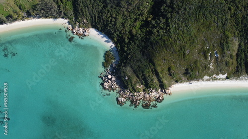 Lizard Island aerial photo drone Australia