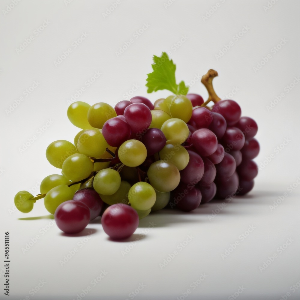 Bunch of grapes isolated on white background.. Bunch of grapes isolated on white background..