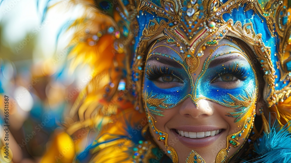 portrait of a woman in carnival mask portrait of a woman in carnival mask
