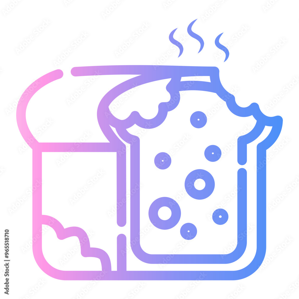 mould Line Gradient Icon