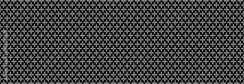 Abstract, Geometric, Lines, pattern, circle, flowers, Illustration, vector, alternating overlapping, symmetrical, orderly arrangement background, black and white, banner, website, template, dark.