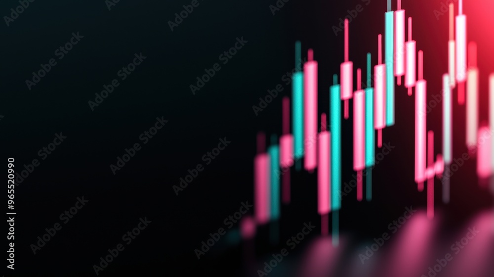 Futuristic Holographic Currency Trading in Neon Glow - Advanced Financial Market with Copy Space and Selective Focus Futuristic Holographic Currency Trading in Neon Glow - Advanced Financial Market with Copy Space and Selective Focus
