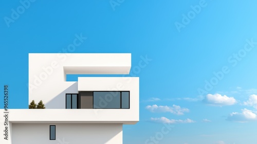 Innovative Seismic Resistance in Modern Architecture - Structural Analysis 3D Illustration with Copy Space, Selective Focus, and Ultra HD Quality