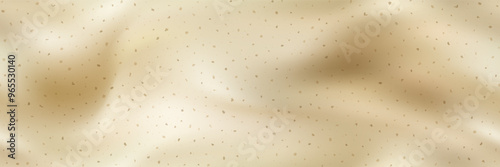 Seamless pattern with nude gradient and freckle texture. Polka dot bg of elder human hand or young skin with melanin points. Speckles on eggshell