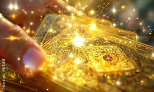 Divination on tarot cards. Magic and esoterics.