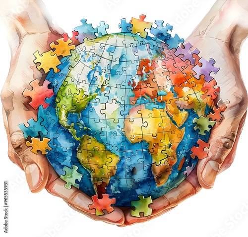 Diverse Individuals Uniting to Form a Global Community