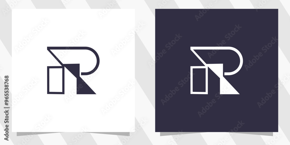 letter r logo design vector letter r logo design vector