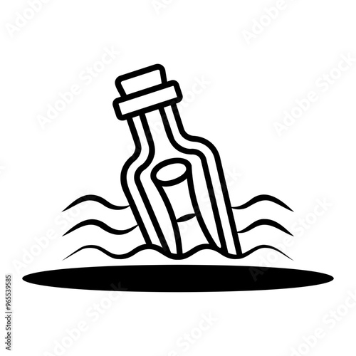 message Line Icon