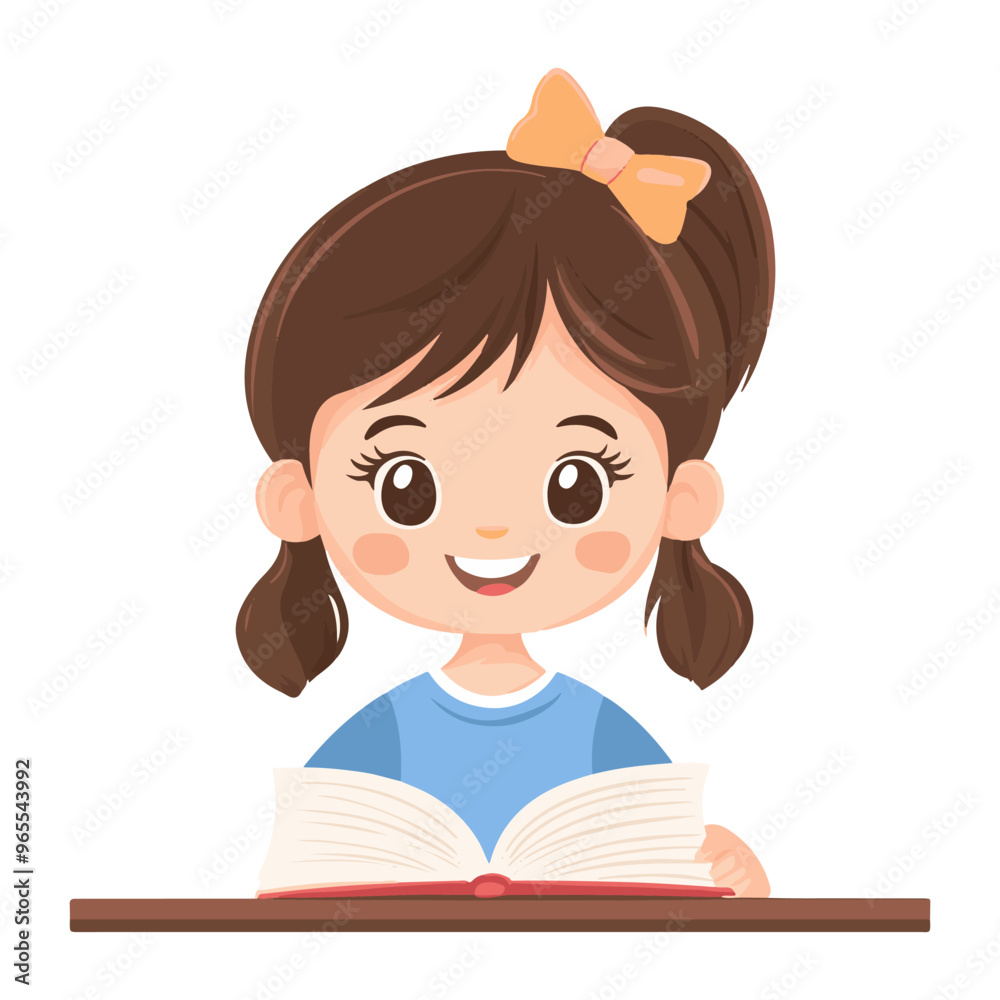 Cute cartoon vector illustration on white background. Cute cartoon vector illustration on white background.