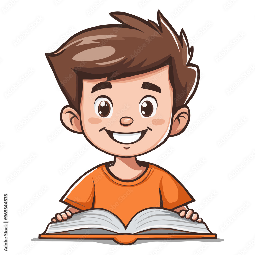 Cute cartoon vector illustration on white background. Cute cartoon vector illustration on white background.
