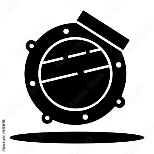 porthole Solid icon