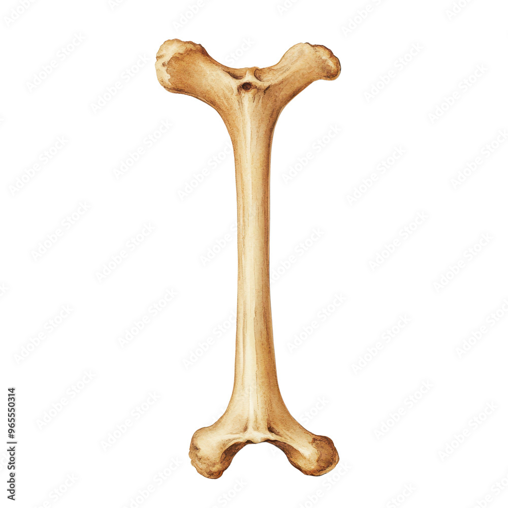 A detailed view of a single dog bone, perfect for pet-related projects and animal nutrition content. A detailed view of a single dog bone, perfect for pet-related projects and animal nutrition content.