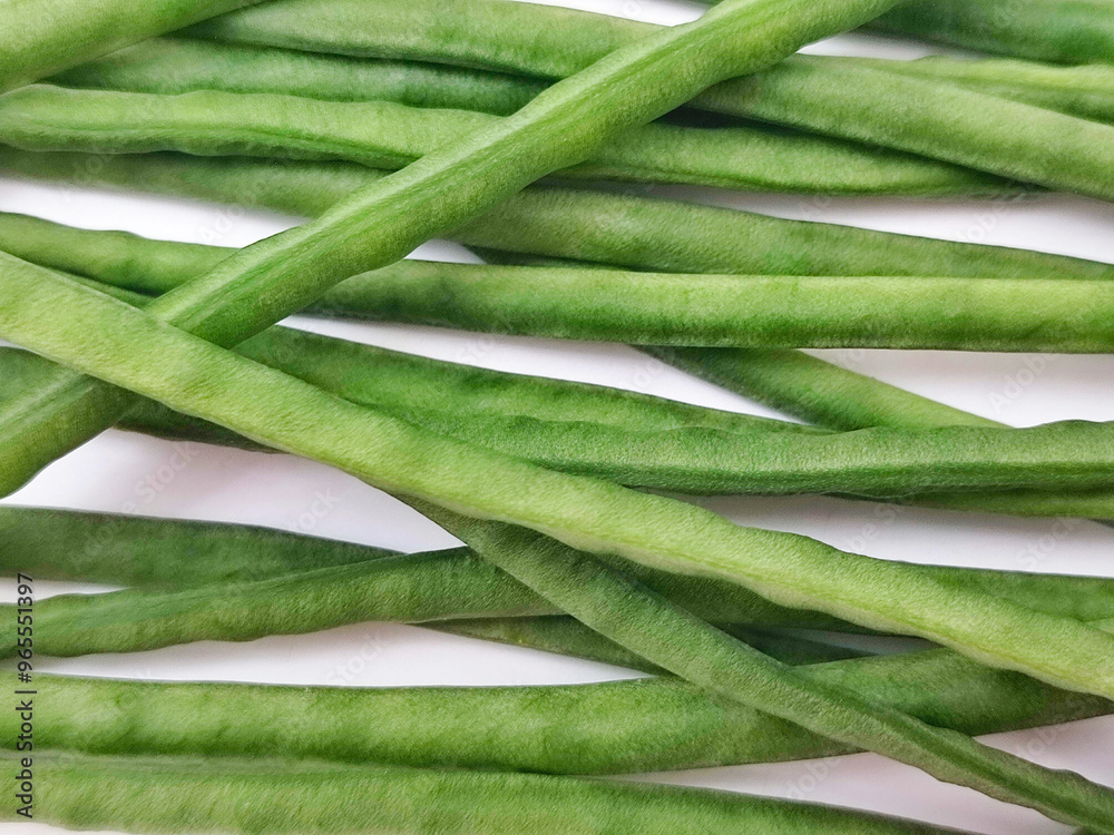 Photo of fresh cowpeas (Vigna unguiculata, also known as Photo of fresh cowpeas (Vigna unguiculata, also known as