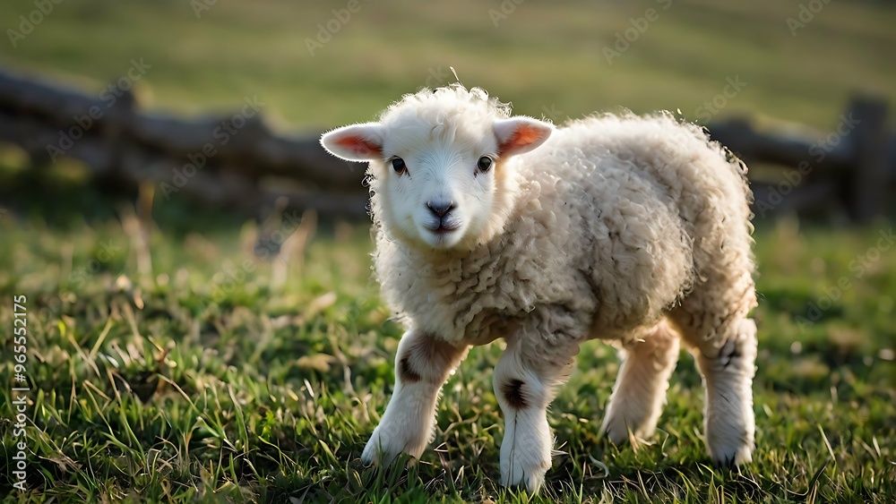 Obraz premium Sheep in the meadow