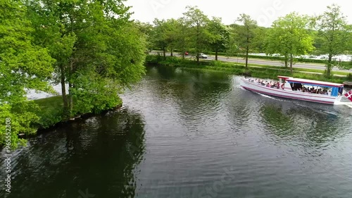 Margrethe I sailing on Viborgsøerne