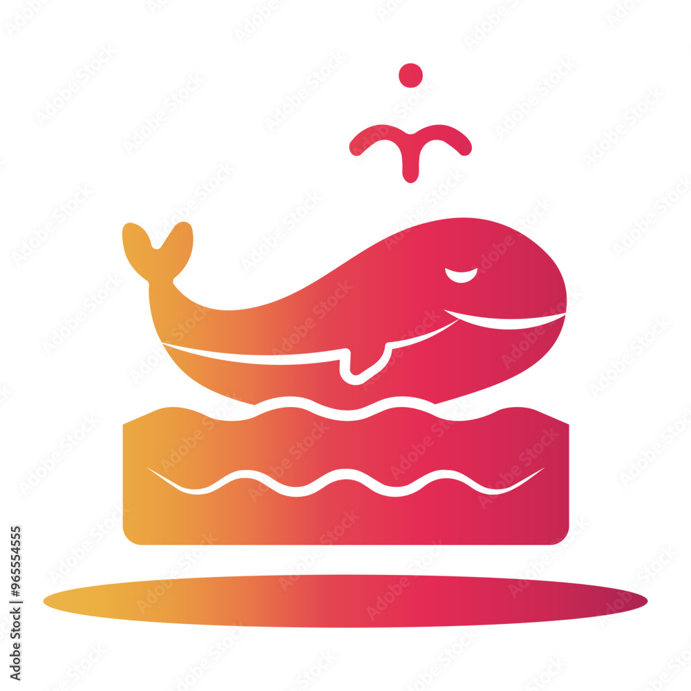whale Gradient icon whale Gradient icon