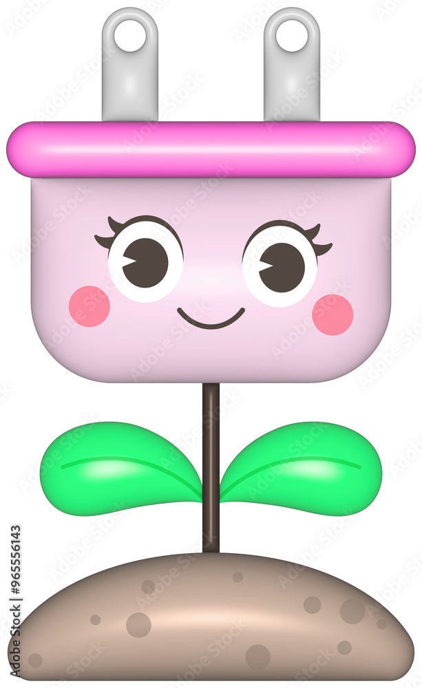 3d World Earth Day ecology cute lifestyle save energy 3d World Earth Day ecology cute lifestyle save energy
