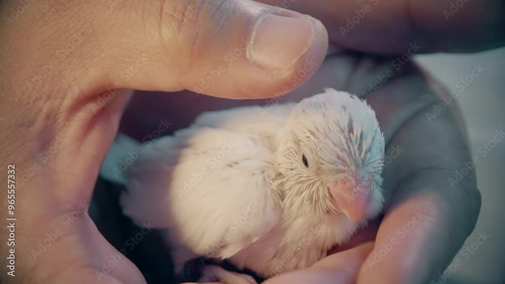 Little bird in hand. Little bird in hand.